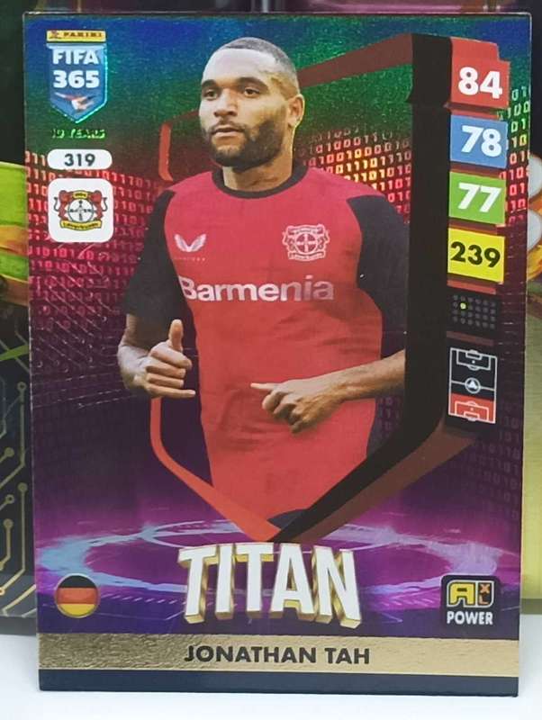 PANINI- FIFA365 2025- TITAN- JONATHAN TAH #319
