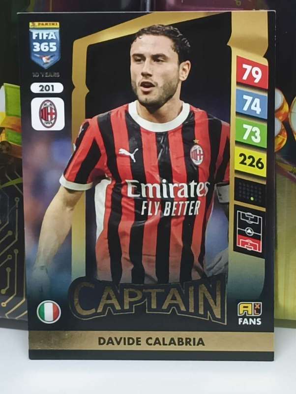 PANINI- FIFA365 2025- CAPTAIN- DAVIDE CALABRIA #201