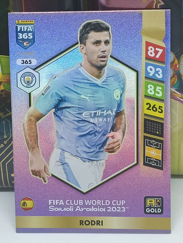 PANINI- FIFA365 2025- FIFA CLUB- RODRI#365