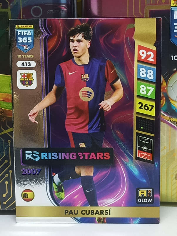 PANINI- FIFA365 2025- RISING STARS- PAU CUBARSI #413