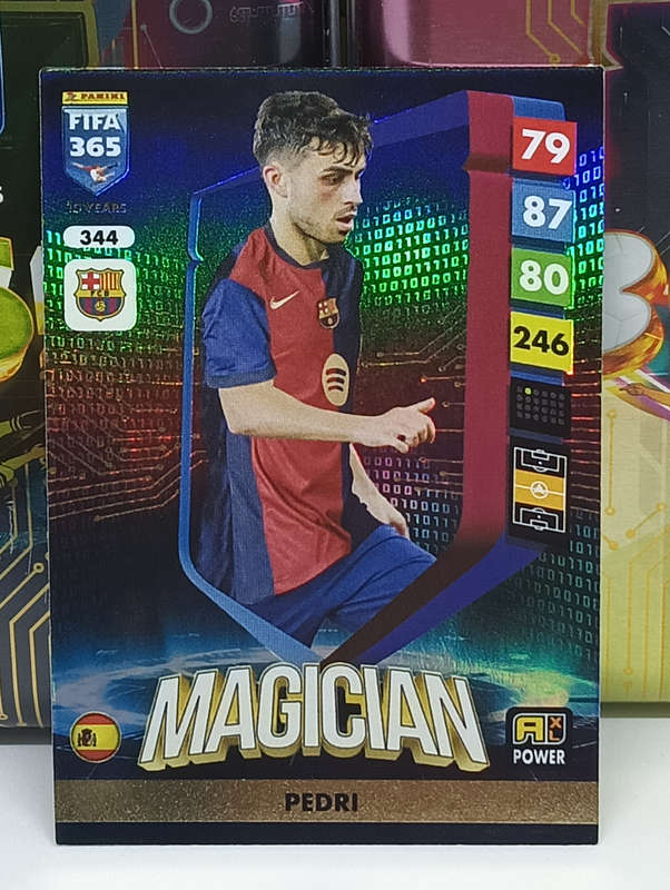PANINI- FIFA365 2025- MAGICIAN- PEDRI #344
