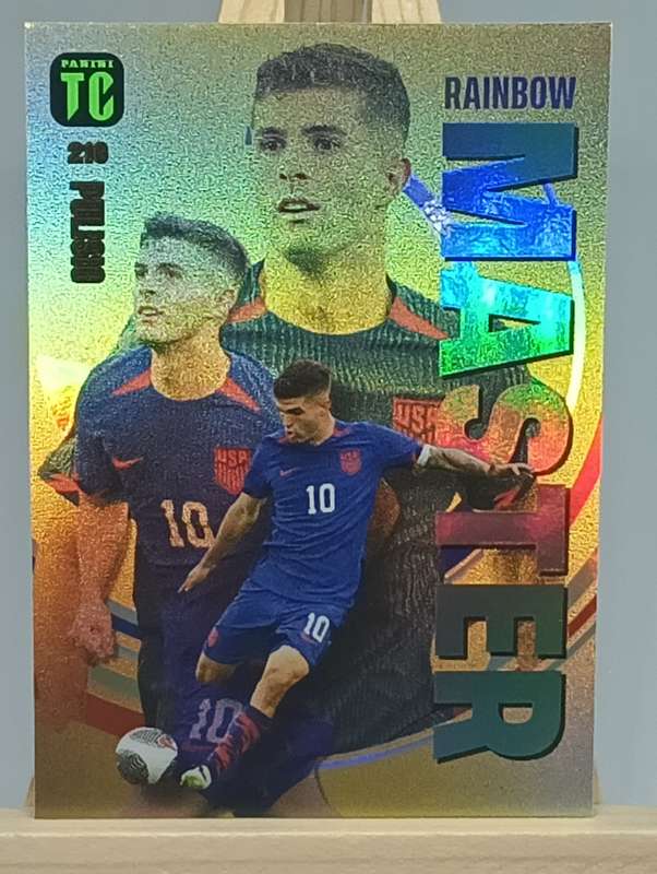CHRISTIAN PULISIC- PANINI- TOP CLASS 2024- RAINBOW MASTER- FOIL #216