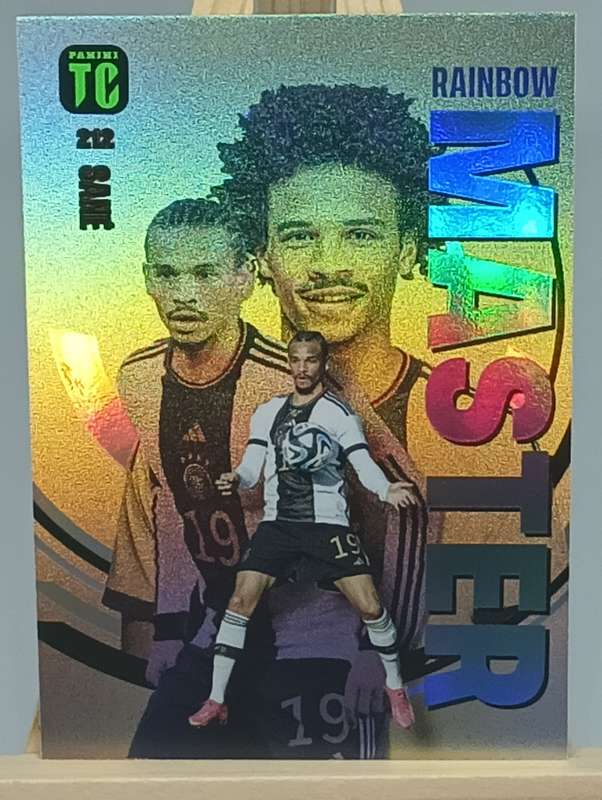 LEROY SANE- PANINI- TOP CLASS 2024- RAINBOW MASTER- FOIL #212