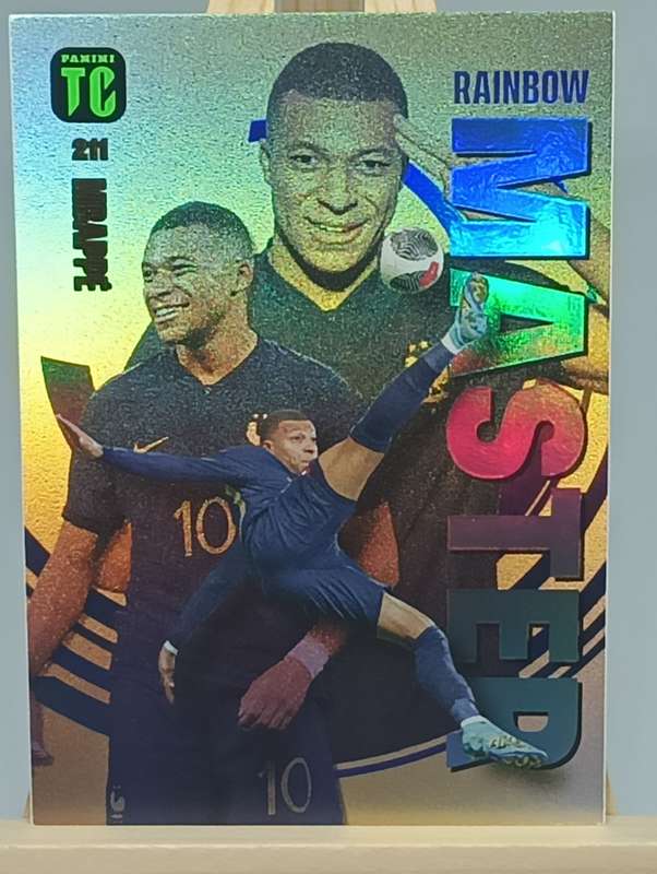 KYLIAN MBAPPE- PANINI- TOP CLASS 2024- RAINBOW MASTER- FOIL #212