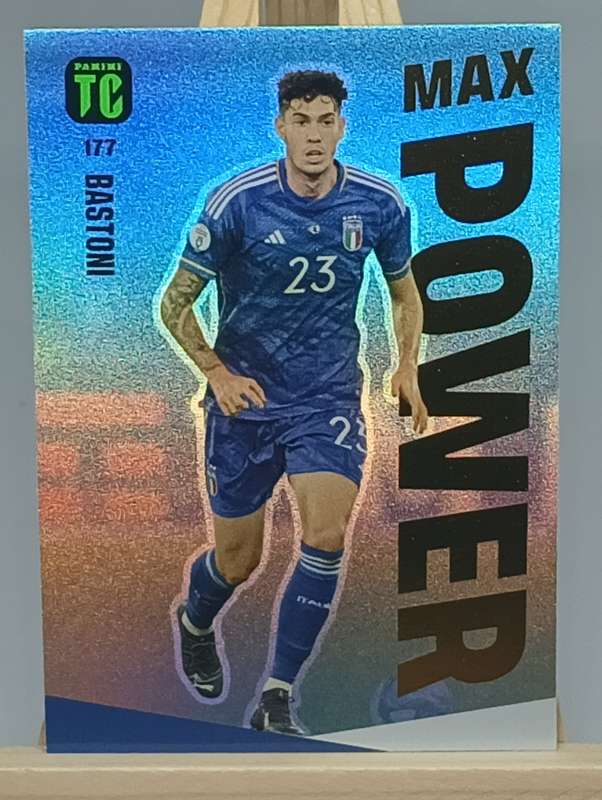ALLESANDRO BASTONI- PANINI- TOP CLASS 2024- MAX POWER- FOIL #177