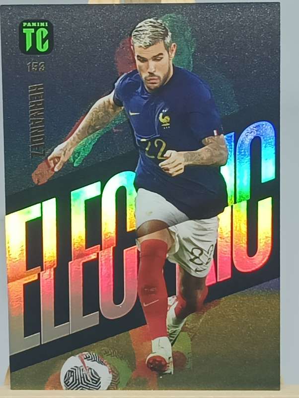 THEO HERNANDEZ- PANINI- TOP CLASS 2024- ELECTRIC- FOIL #153