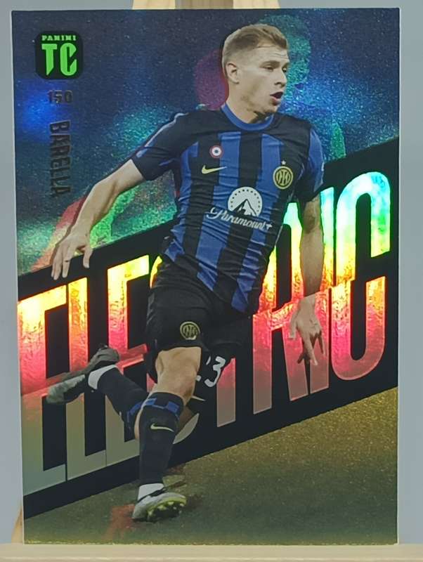 NICOLA BARELLA- PANINI- TOP CLASS 2024- ELECTRIC- FOIL #150