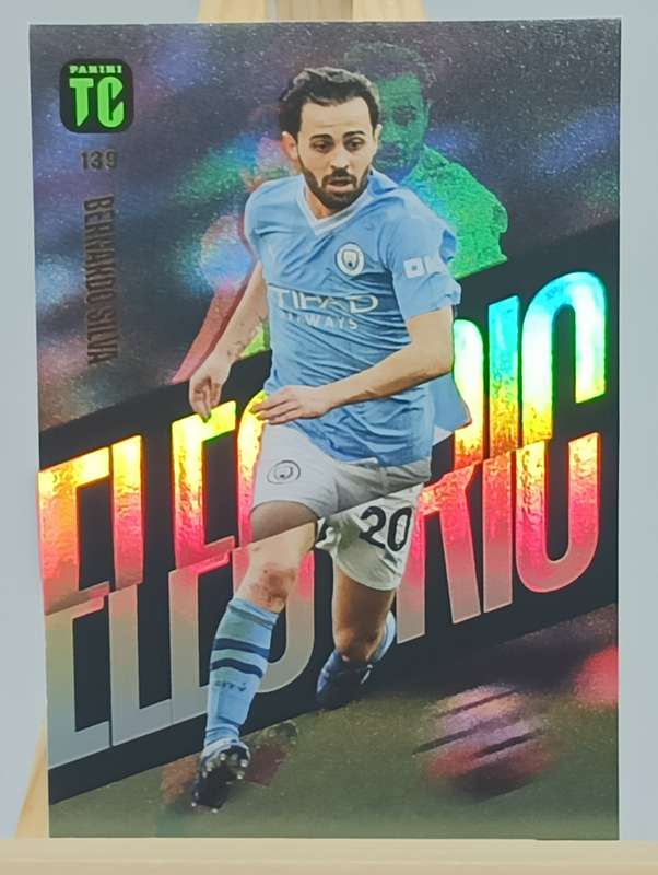 BERNARDO SILVA- PANINI- TOP CLASS 2024- ELECTRIC- FOIL #139