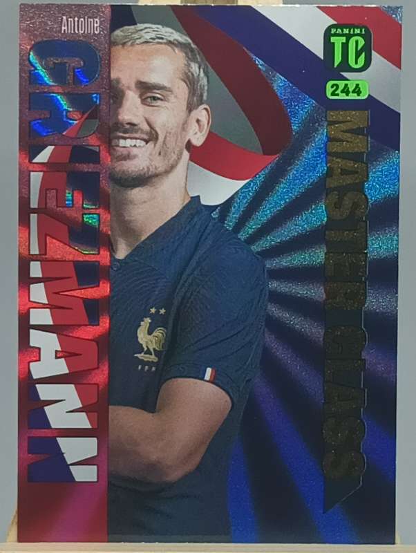 ANTOINE GRIEZMANN- PANINI- TOP CLASS 2024- MASTERCLASS- FOIL #244