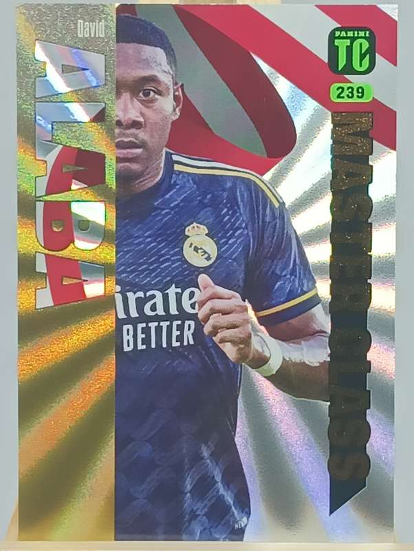 DAVID ALABA- PANINI- TOP CLASS 2024- MASTERCLASS- FOIL #239