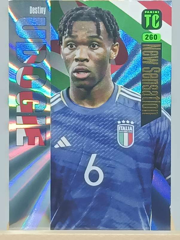 DESTINY UDOGIE- PANINI- TOP CLASS 2024- NEW SENSATION- FOIL #260
