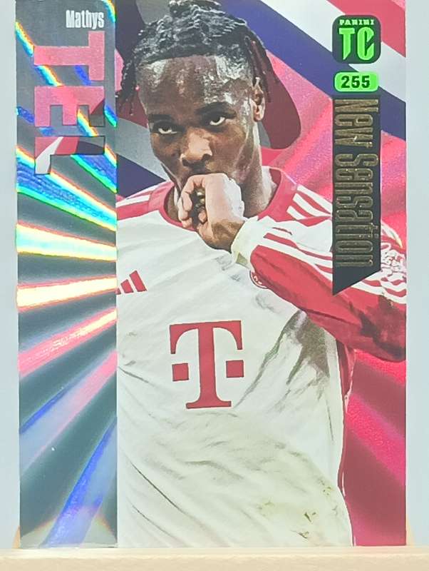 MATHYS TEL- PANINI- TOP CLASS 2024- NEW SENSATION- FOIL #255