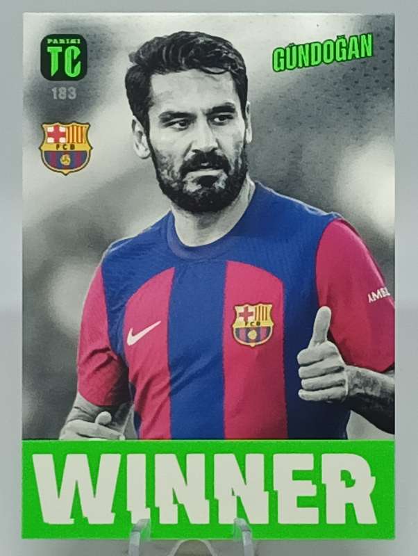 ILKAY GUNDOGAN- PANINI- TOP CLASS 2024- WINNER- #183