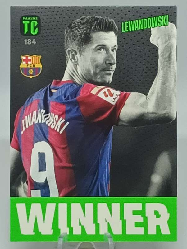ROBERT LEWANDOWSKI- PANINI- TOP CLASS 2024- WINNER- #184