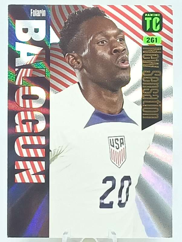 FOLARIN BALOGUN- PANINI- TOP CLASS 2024- NEW SENSATION- FOIL #261