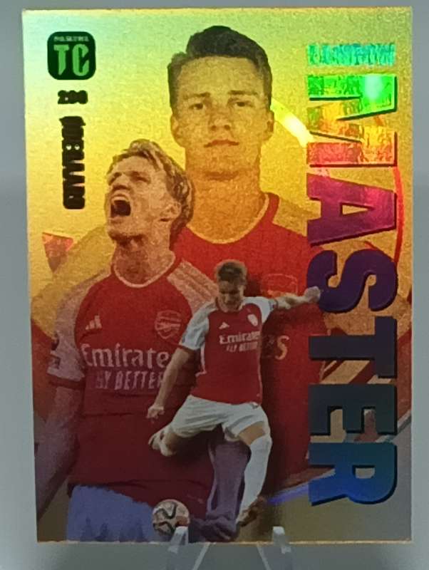 MARTIN ODEGAARD- PANINI- TOP CLASS 2024- RAINBOW MASTER- FOIL #200