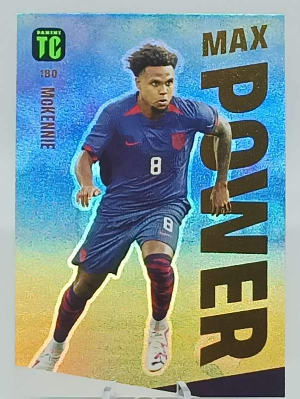 WESTON MCKENNIE- PANINI- TOP CLASS 2024- MAX POWER- FOIL #180