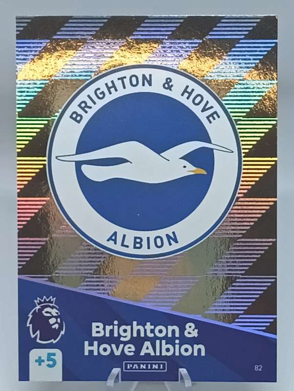 2024/25- PANINI- ADRENALYN XL- PREMIER LEAGUE- CLUB CREST- BRIGHTON & HOVE ALBION #82