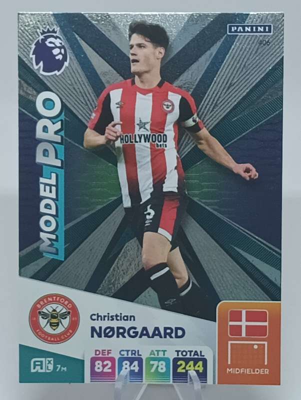 2024/25- PANINI- ADRENALYN XL- PREMIER LEAGUE- MODEL PRO- CHRISTIAN NORGAARD #406