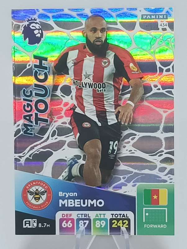 2024/25- PANINI- ADRENALYN XL- PREMIER LEAGUE- MAGIC TOUCH- BRYAN MBEUMO #434