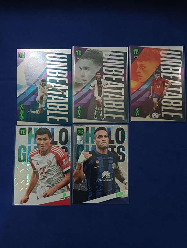 SOCCER CARDS- PANINI- TOP CLASS 2024- LOT OF 117 CARDS. NO DOUBLES