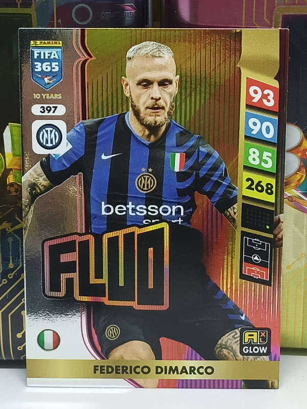 PANINI- FIFA365 2025- FLUO- FEDERICO DIMARCO #397