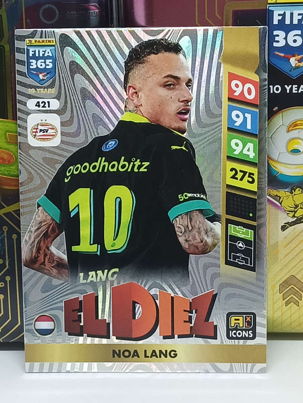 PANINI- FIFA365 2025- EL DIEZ- NOA LANG #421