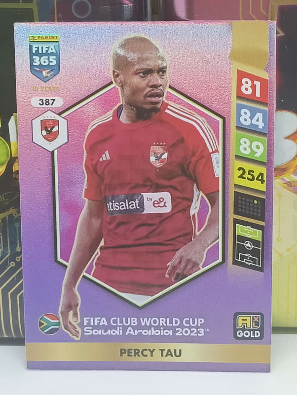 PANINI- FIFA365 2025- FIFA CLUB- PERCY TAU #387