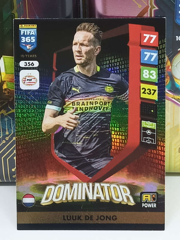 PANINI- FIFA365 2025- DOMINATOR-  LUUK DE JONG #356