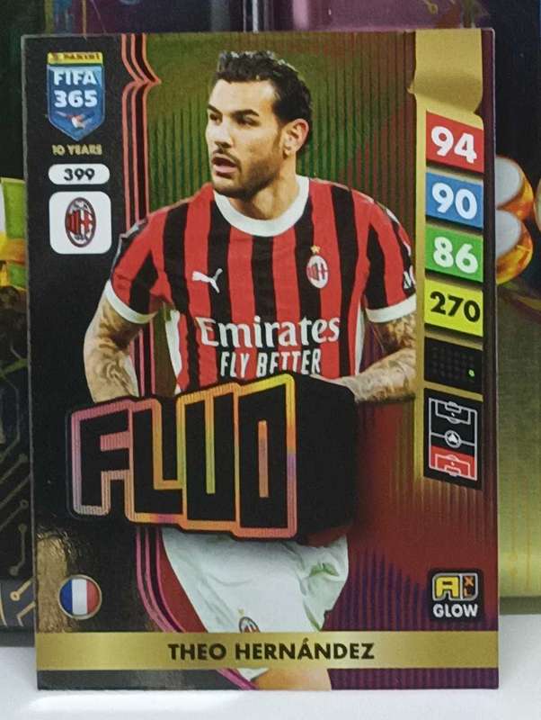 PANINI- FIFA365 2025- FLUO- THEO HERNANDEZ #399