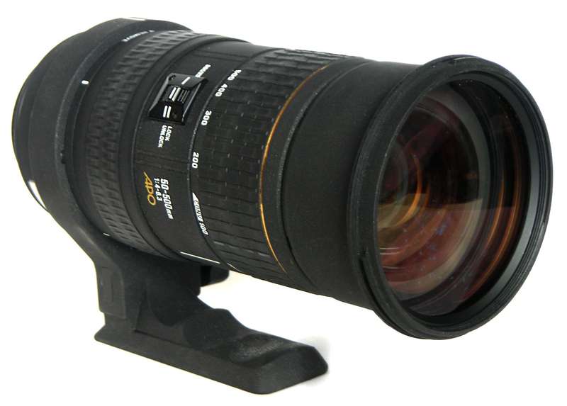 Sigma 50-500mm f/4.5-6.3 APO DG OS HSM SLD Ultra Telephoto Zoom Lens
