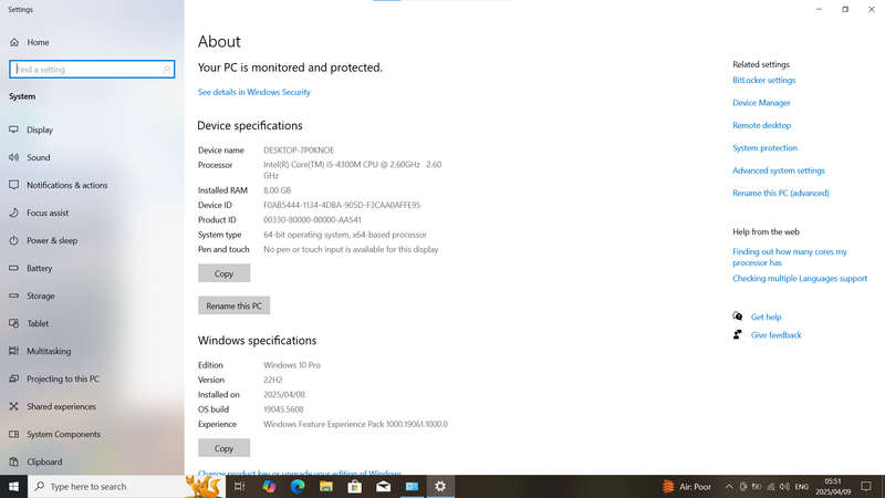 Dell Latitude E6540| I5-4300M | AMD Radeon HD 8790M