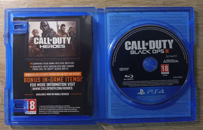 PS4 Call of Duty Black Ops 3