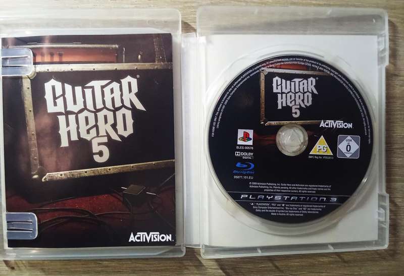 PS3 Guitar hero 5 (COMPLETE IN BOX)