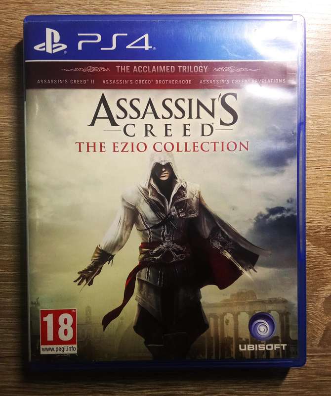 PS4 Assasins Creed Ezio Collection (Excellent condition, complete in box - 3 games in 1)