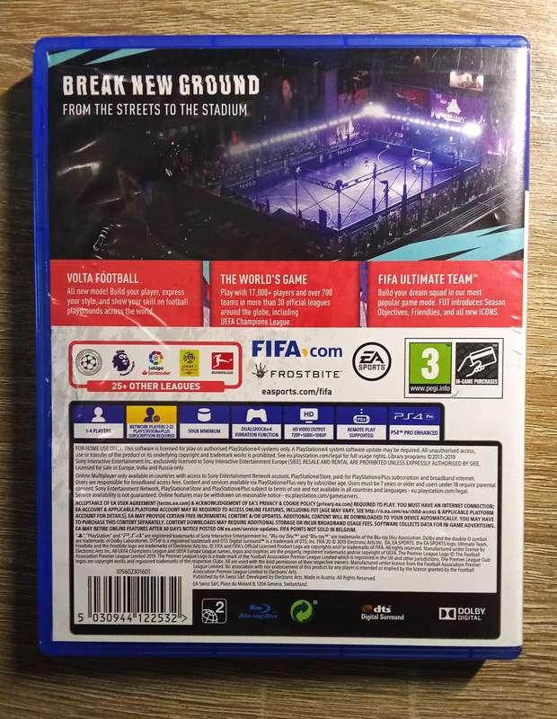 PS4 Fifa 2020 (As New condition  Excellent)