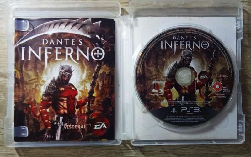PS3 Dante's inferno game (Complete in box)