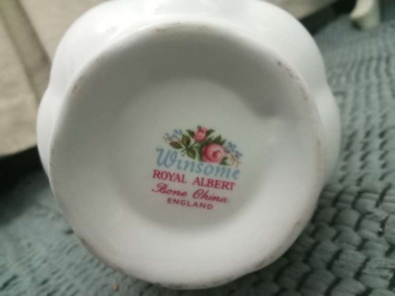 Royal Albert milk jug (Winsome Pattern)