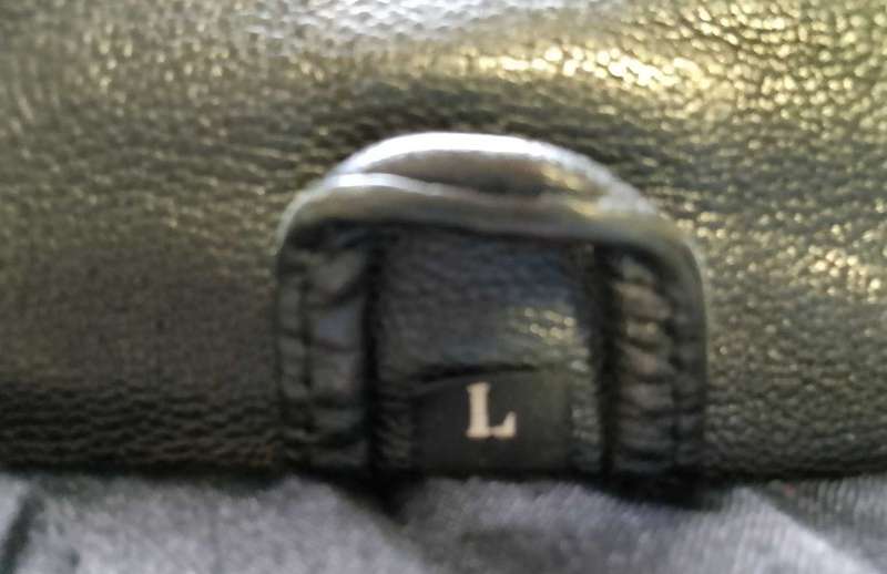 MEN'S GENUINE LEATHER JACKET L