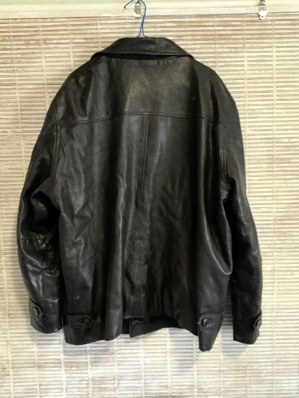 MEN'S GENUINE LEATHER JACKET L