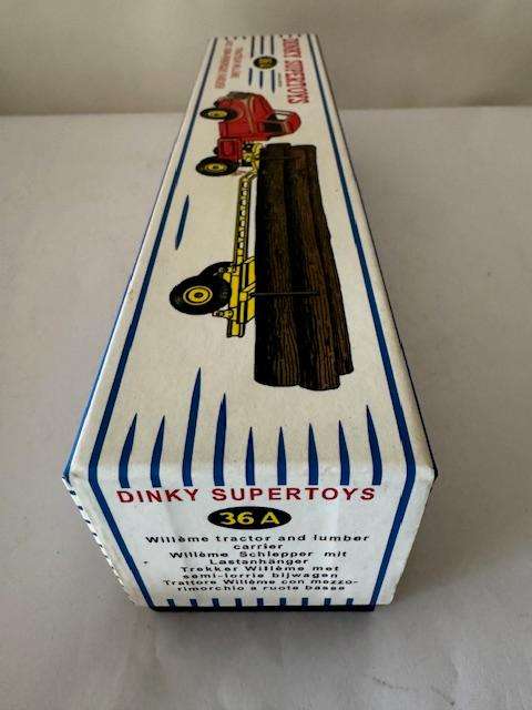 Dinky Supertoys 36A - Willeme Tractor & Lumber carrier