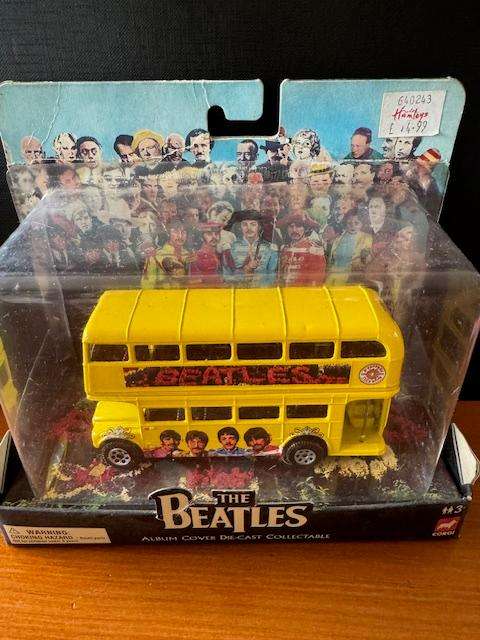 Corgi - The Beatles Album Cover - Yellow double decker Bus