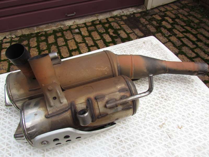 BMW 600 Dakar 2001 Exhaust