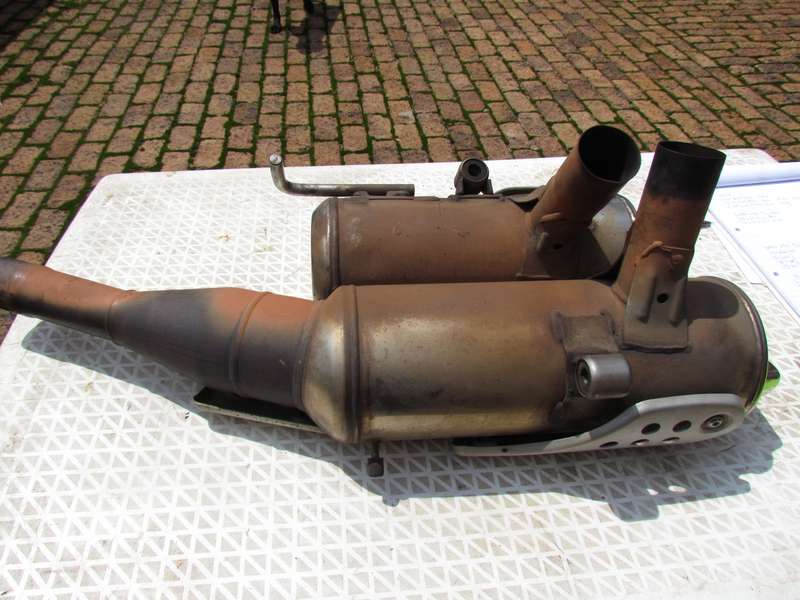 BMW 600 Dakar 2001 Exhaust