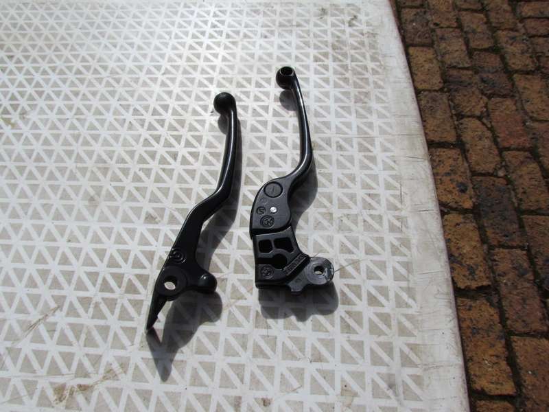 BMW 650 Dakar 2001 Clutch and brake levers
