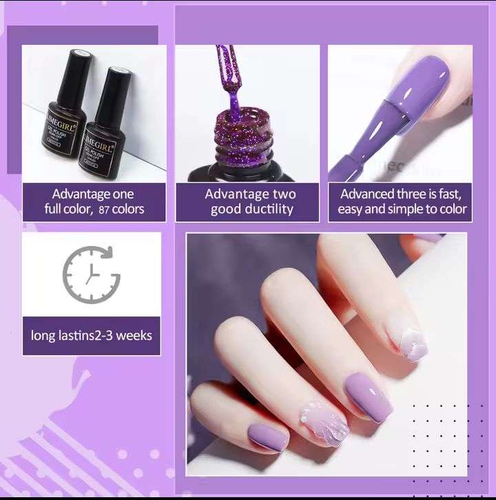 Professional Poly Gel Nail Set  Includes UV Lamp & Nail Drill!"