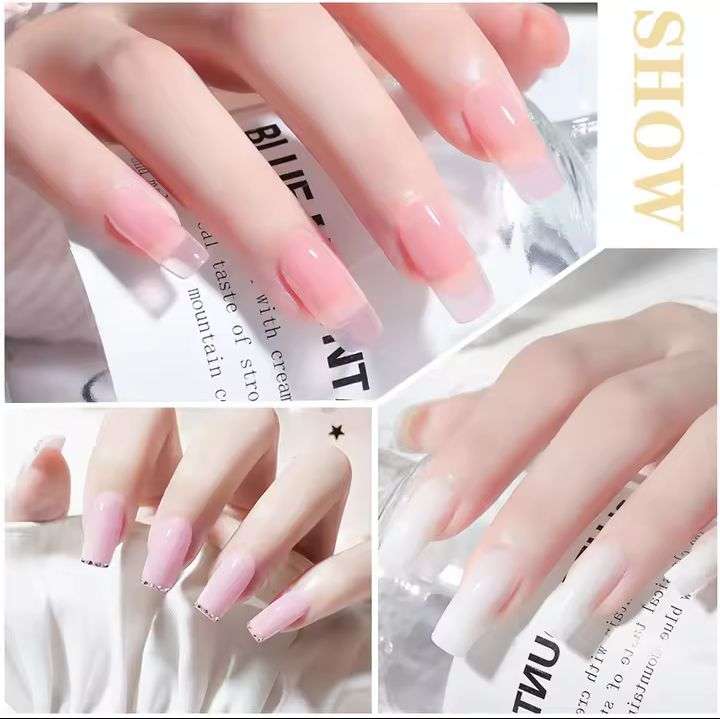 Professional Poly Gel Nail Set  Includes UV Lamp & Nail Drill!"