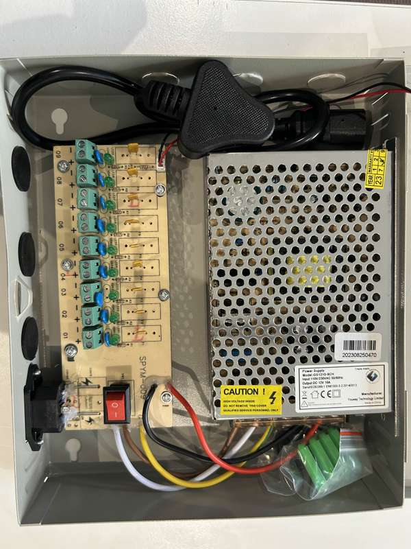 GS1210-9CH 9CH 10A PSU WITH RESETTABLE FUSES