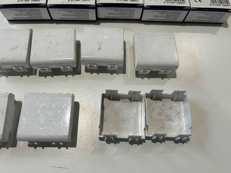 CHORUS 2-GANG BLANK PLATE WHITE GEWISS GW10198