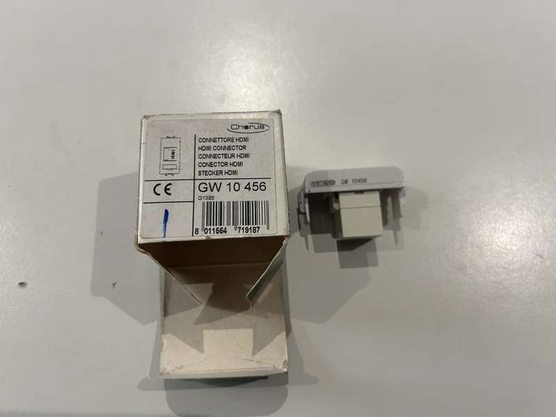 CHORUS HDMI CONNECTION WHITE GW10456 GEWISS
